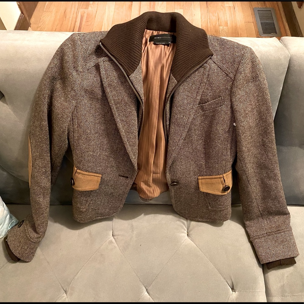 BCBG Max Azaria wool blazer, Sz XS